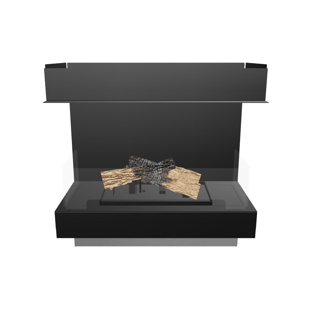 Flogs Box 800 Dreiseitig – Bioethanol-Kamin
