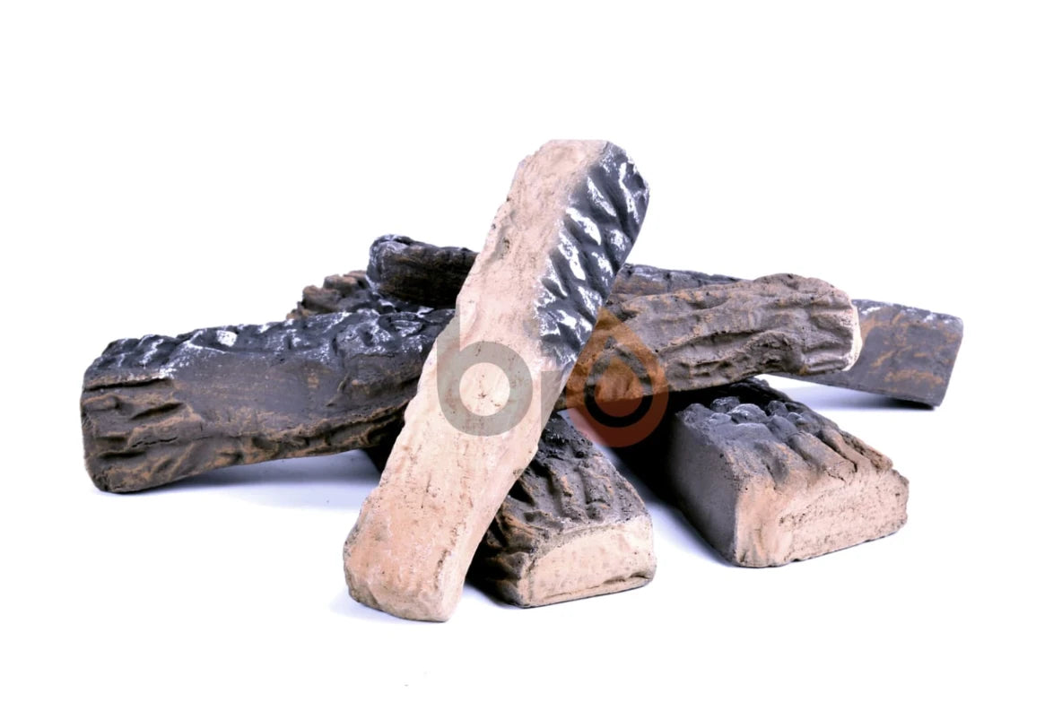 Keramik Holz 5 Stück.