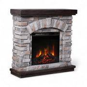 Ask - Elektrischer Kamin in Polystone