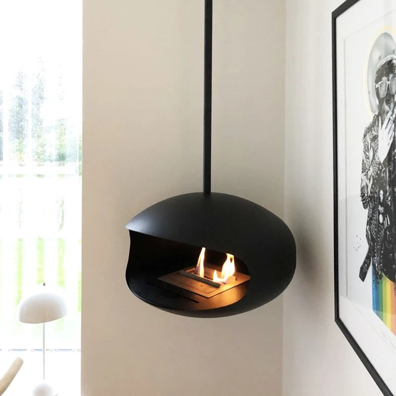 Cocoon Aeris Schwarz mit schwarzer Deckenleiste