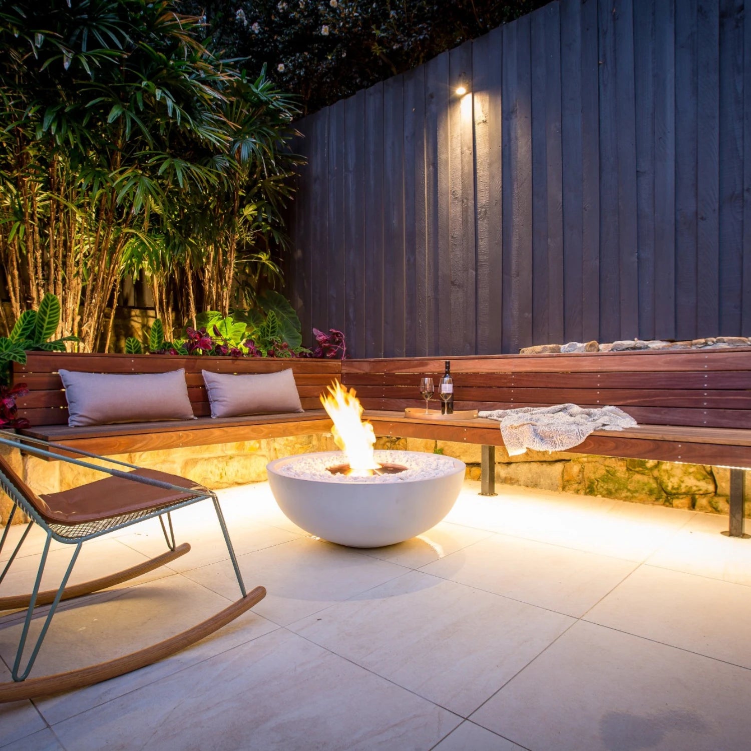 Mix 850 – Bone Outdoor Bioethanol-Kamin