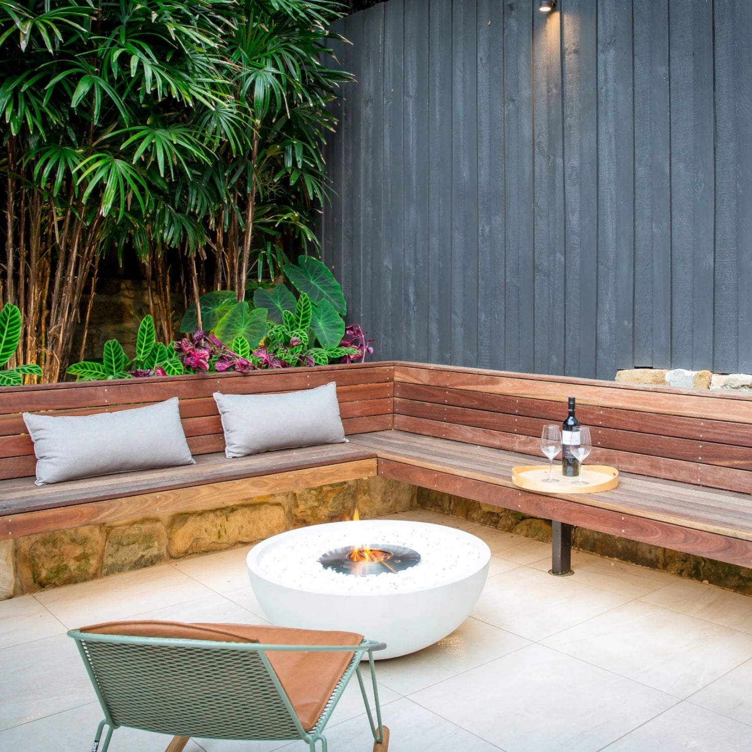 Mix 850 – Bone Outdoor Bioethanol-Kamin