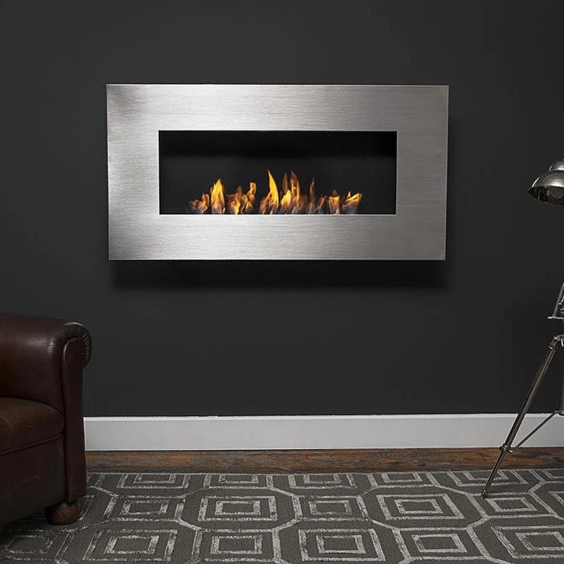 Icon Fires Nero 1150 Wandkamin - Stahl