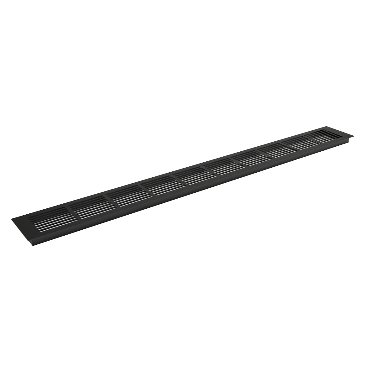 Lüftungsgitter Schwarz – 100 x 11 cm – 420 cm²
