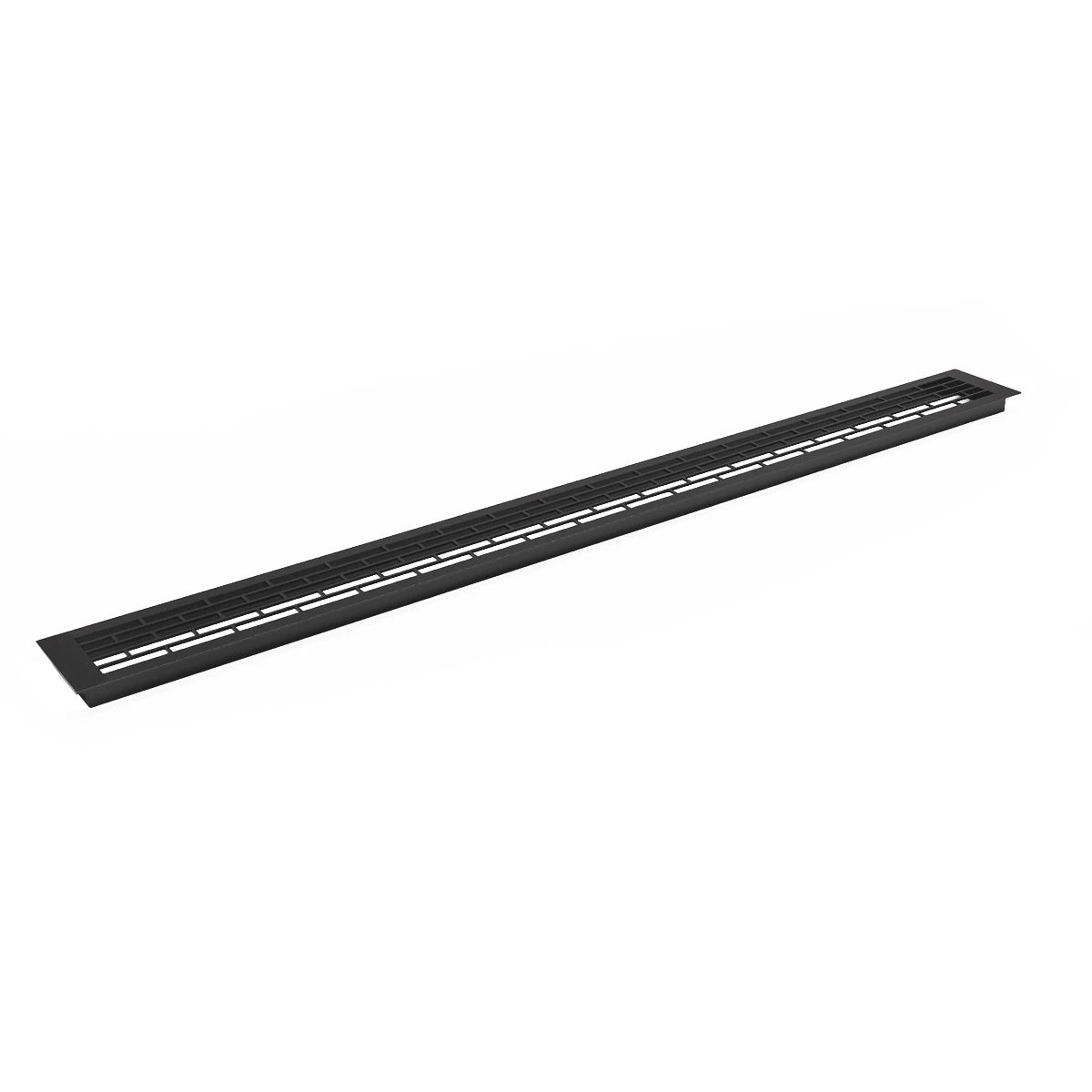 Lüftungsgitter Schwarz – 100 x 9 cm – 450 cm²