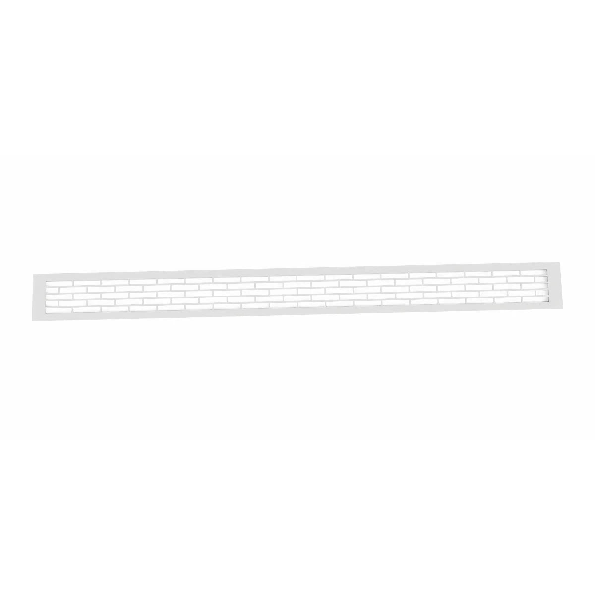Lüftungsgitter Weiß – 100 x 9 cm – 450 cm²