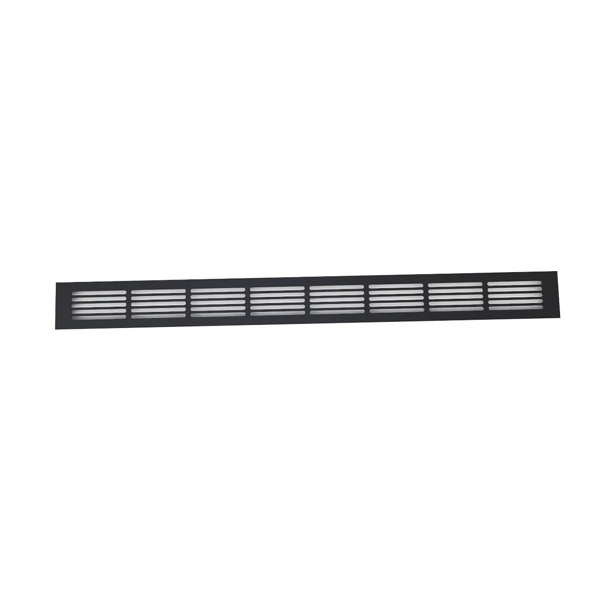 Lüftungsgitter Schwarz – 80 x 7,6 cm – 210 cm²