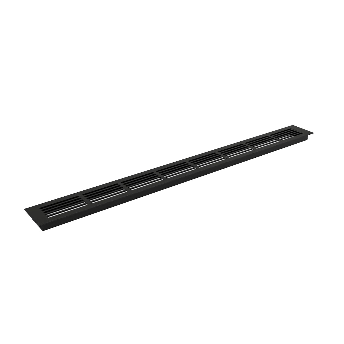 Lüftungsgitter Schwarz – 80 x 7,6 cm – 210 cm²