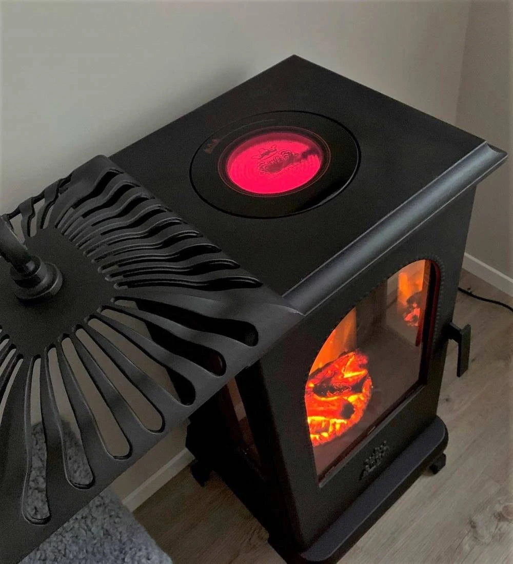 Victoria Electric Fireplace - Cast Iron