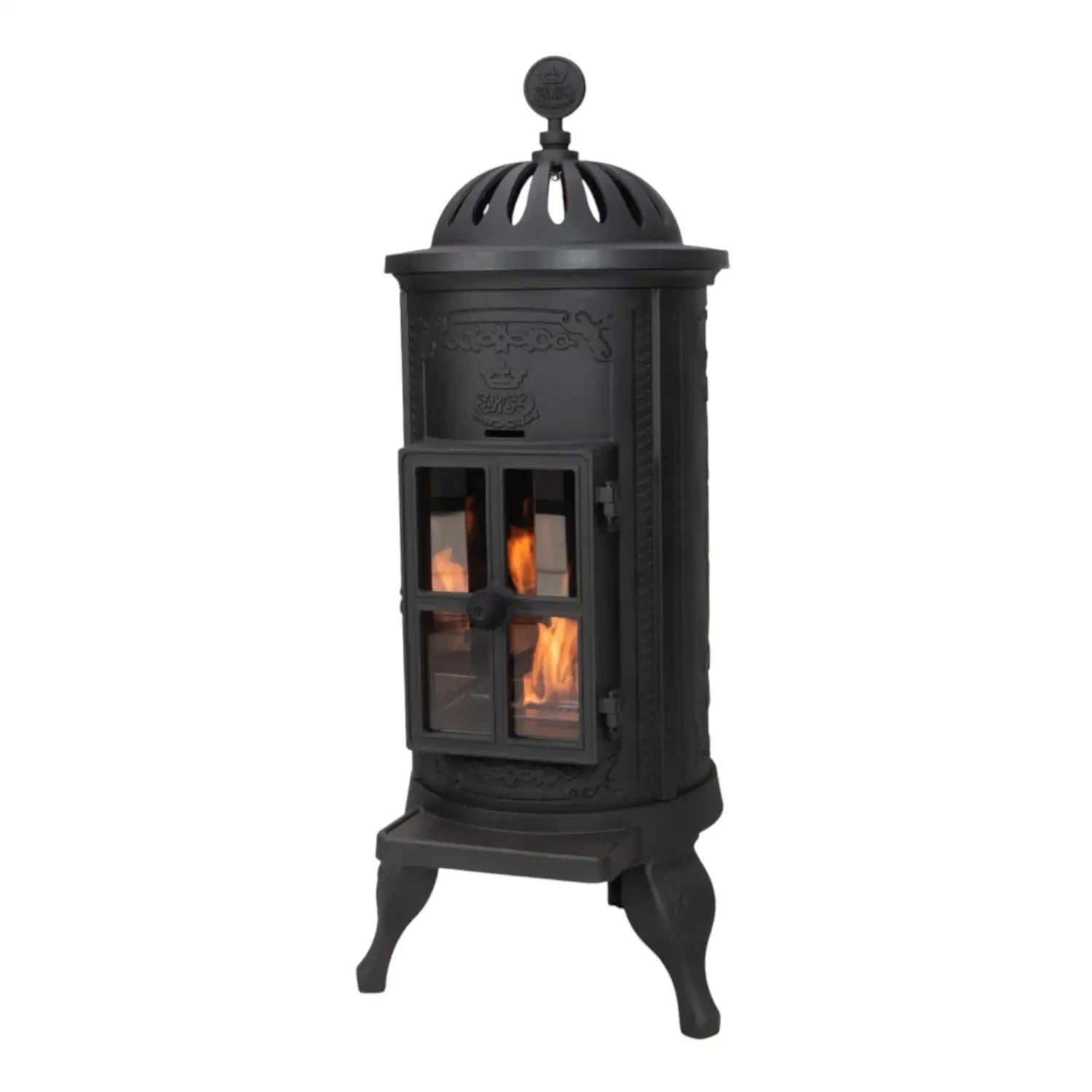 Westbo Carl 120 Bioethanol Fireplace - Cast Iron