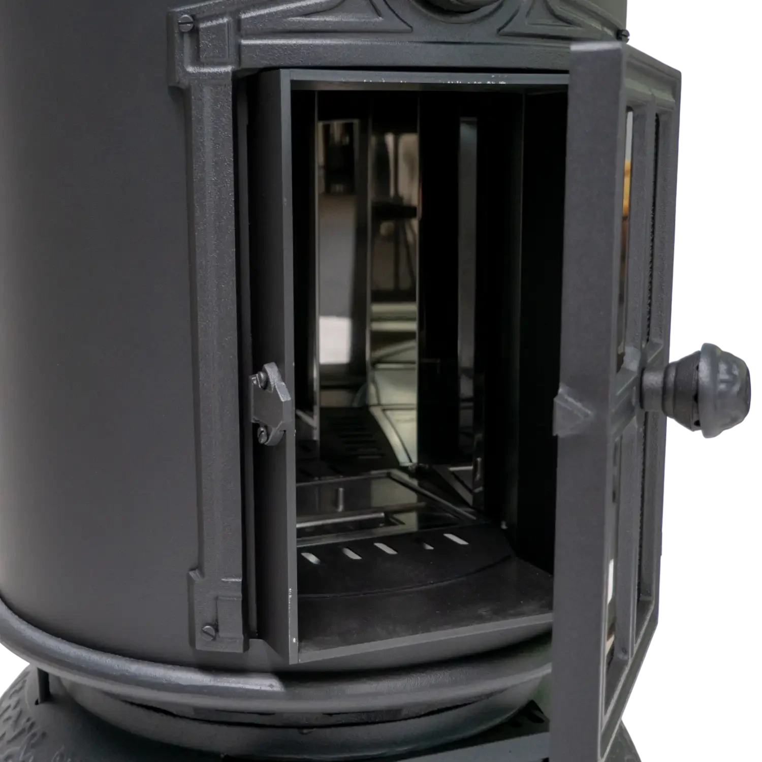 Westbo Classic - Schwarzer freistehender Bioethanol-Kamin