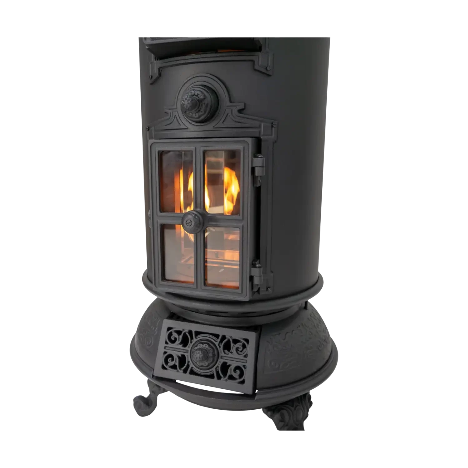 Westbo Classic - Schwarzer freistehender Bioethanol-Kamin